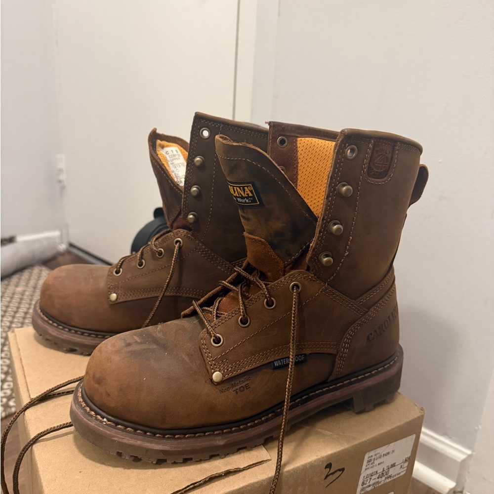 Men's Brown Work Boots